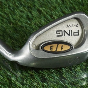 PING I3 O-SIZE GREEN DOT SAND WEDGE "S" CUSHIN JZ STEEL REGULAR RH ~ L@@K!!