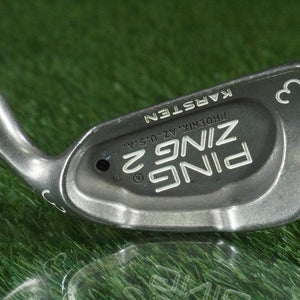 PING ZING 2 KARSTEN 3 IRON STEEL JZ STIFF FLEX BLACK DOT RH ~ L@@K!!