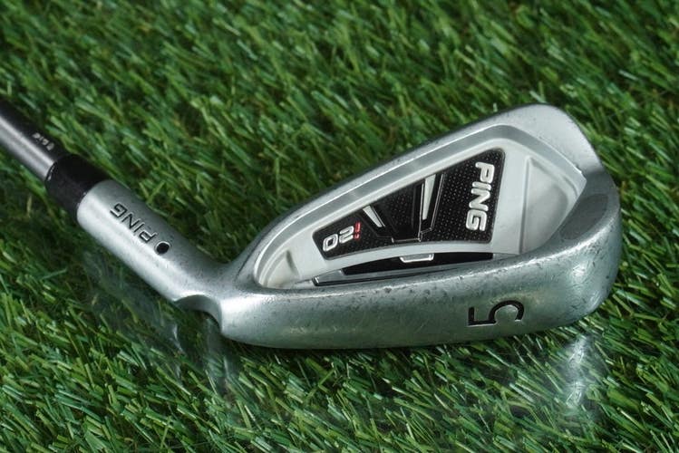 PING I20 5 IRON TFC 169 I GRAPHITE SOFT REGULAR FLEX BLACK DOT RH ~ L@@K!!