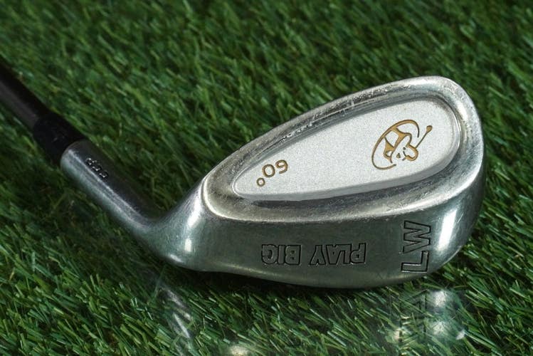 GIANT GOLF PLAY BIG CCP LOB WEDGE "LW" ATS 65 GRAPHITE SHAFT RH 60 ~ L@@K!!