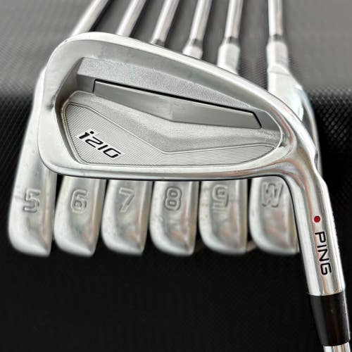 PING I210 IRON SET 4-W RED DOT