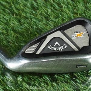CALLAWAY GOLF X2 HOT 7 IRON 60-R GRAPHITE REGULAR FLEX RH ~ NICE!!