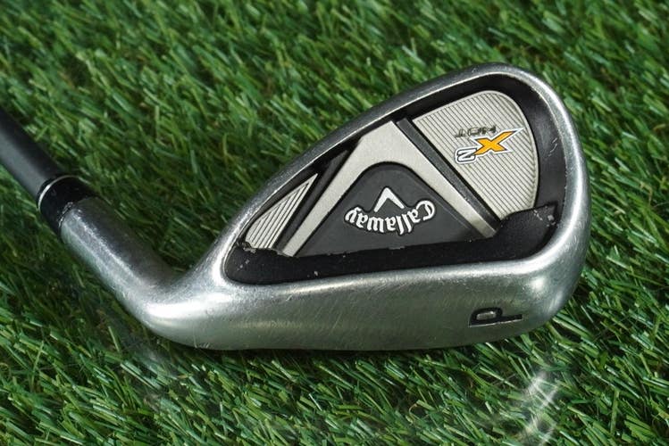 CALLAWAY GOLF X2 HOT PITCHING WEDGE "P" GRAPHITE 60-R REGULAR FLEX RH ~ NICE!!