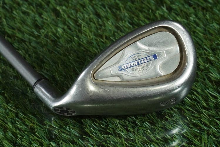 CALLAWAY STEELHEAD X-14 IRONS SAND WEDGE "S" GRAPHITE BIG BERTHA FIRM FLEX RH