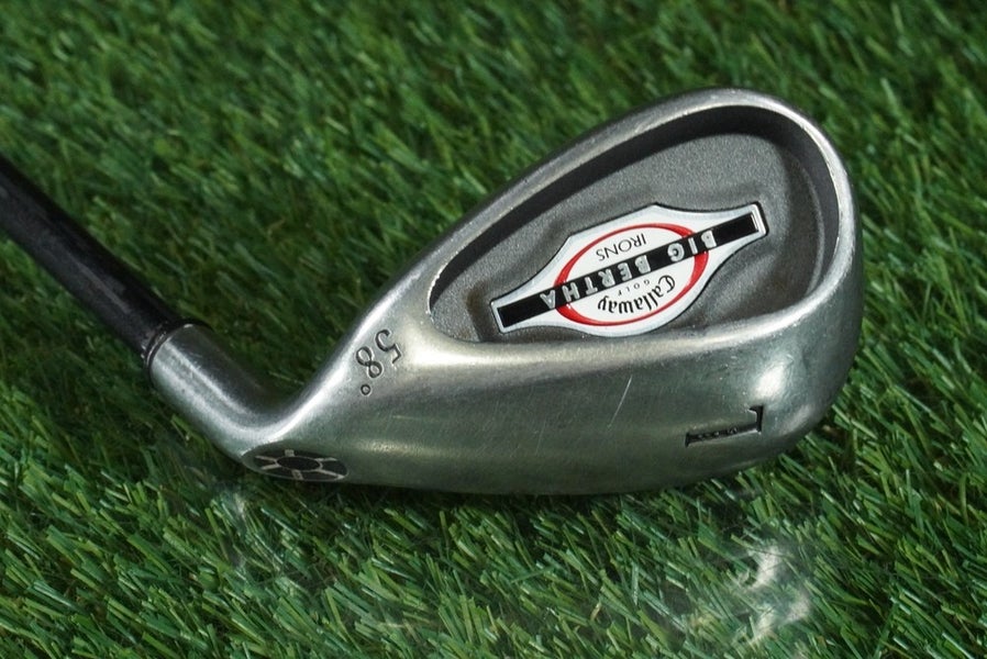 CALLAWAY GOLF 2002 BIG BERTHA LOB WEDGE "L" RCH 75I GRAPHITE REGULAR FLEX RH 58