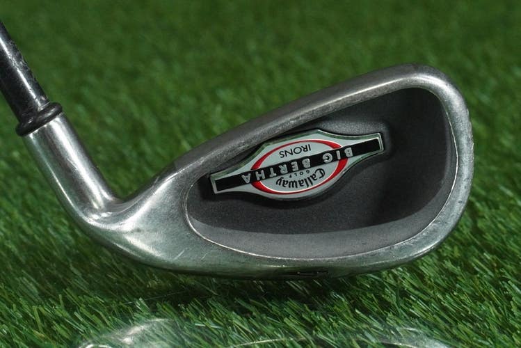 CALLAWAY GOLF 2002 BIG BERTHA IRONS 4 IRON RCH 75I GRAPHITE REGULAR FLEX RH VGC!