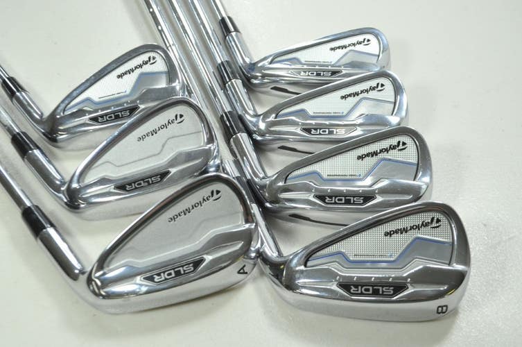 TaylorMade SLDR 5-PW,AW Iron Set Stiff Flex Right NS Pro Steel # 198342