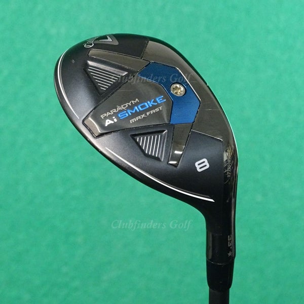 Callaway Paradym Ai Smoke Max Fast 33* 8 Hybrid Cypher Fifty 5.0 Seniors w/HC