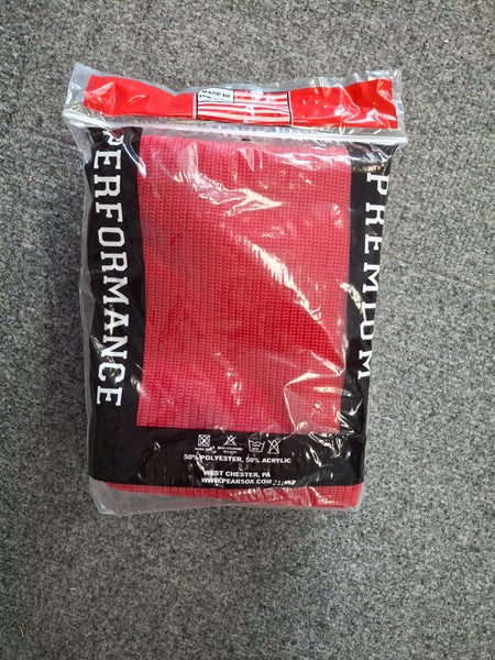 Pearsox Red Youth Small Socks (New) 22-24"