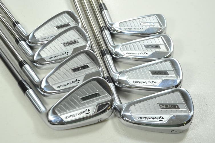 TaylorMade P760 4-PW,AW Iron Set Regular Flex Right Recoil ESX Graphite # 199717