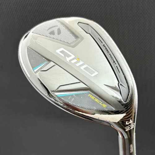 TAYLORMADE QI10 4 HYBRID (22 DEGREE) + HEADCOVER