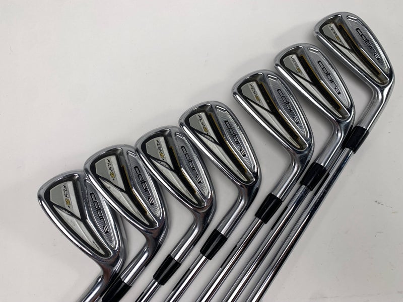 Cobra Fly-Z + Forged Iron Set 4-PW True Temper Dynamic Gold S300 Stiff RH