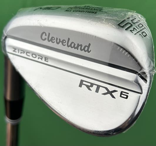 Cleveland RTX 6 Tour Satin Gap GW Wedge 52-10* LEFT Hand Steel DG Spinner LH NEW