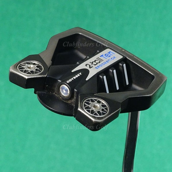 Odyssey 2-Ball TEN Broomstick Double-Bend 47" Long Putter Golf Club W/ HC