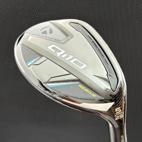 TAYLORMADE QI10 5 HYBRID (25 DEGREE) + HEADCOVER