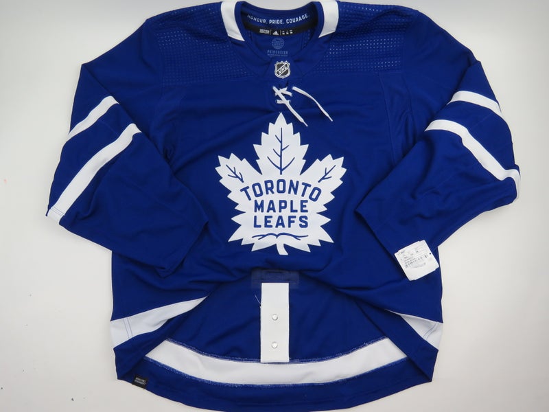 Adidas Toronto Maple Leafs Team Issued Authentic NHL Hockey Jersey Blue 56