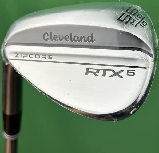 Cleveland RTX 6 Tour Satin Sand SW Wedge 56-10 LEFT Hand Steel DG Spinner LH NEW