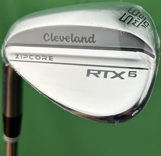 Cleveland RTX 6 Tour Satin Sand SW Wedge 56-10 LEFT Hand Steel DG Spinner LH NEW