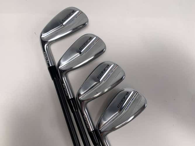 Cobra KING Forged Tec One 2020 Iron Set 6-PW LA GOLF A Series Stiff LH No 7i