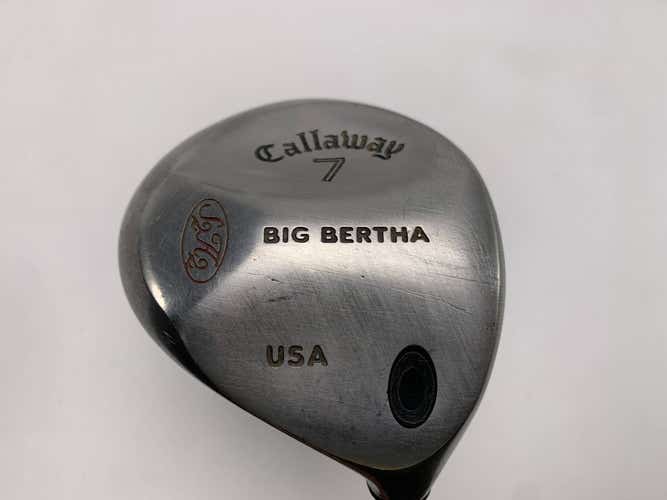 Callaway Big Bertha 7 Fairway Wood 21* RCH 60 Regular Graphite Mens RH