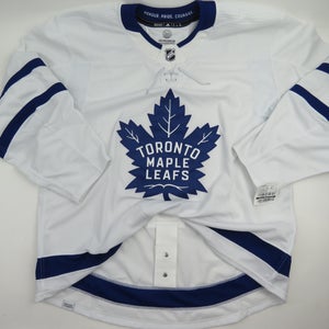 Adidas Toronto Maple Leafs Team Issued Authentic NHL Hockey Jersey White 58 MiC