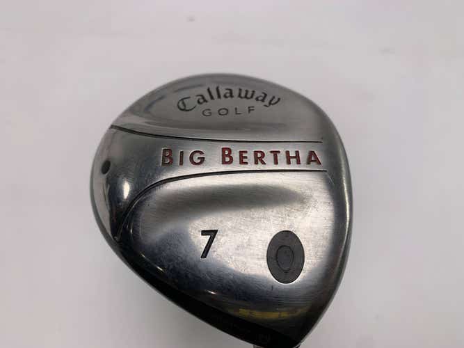 Callaway Big Bertha 2004 7 Fairway Wood 21* RCH 75w Regular Graphite Mens RH