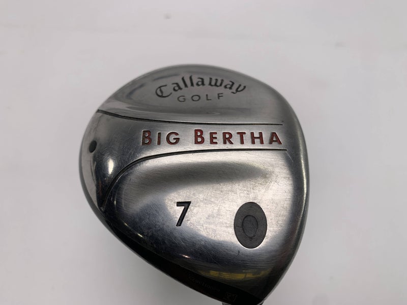 Callaway Big Bertha 2004 7 Fairway Wood 21* RCH 75w Regular Graphite Mens RH