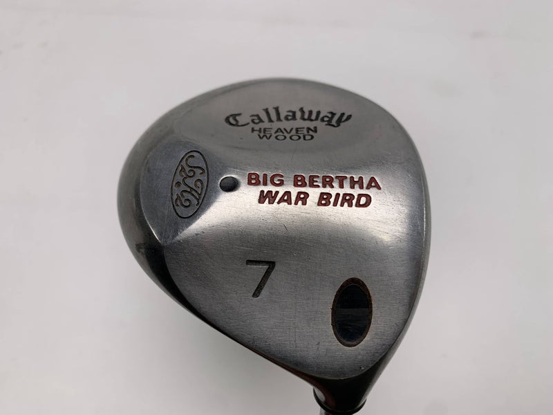 Callaway Big Bertha Warbird 7 Fairway Wood 21* Memphis 10 Regular Steel Mens RH