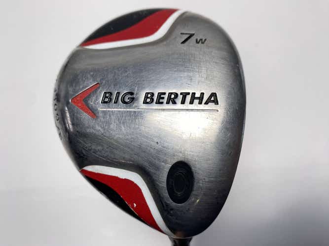 Callaway Big Bertha 2007 7 Fairway Wood 21* 70g Regular Graphite Mens RH
