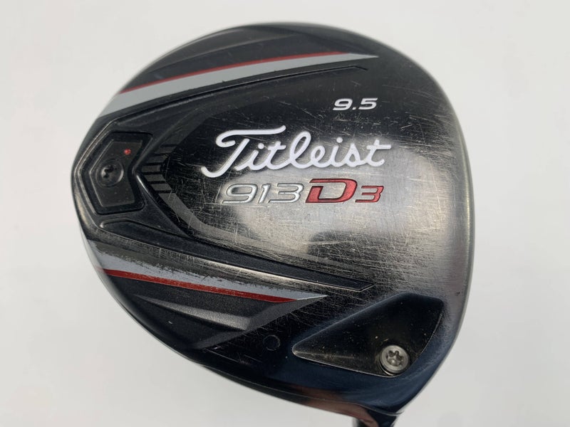 Titleist 913 D3 Driver 9.5* Diamana S+62x5ct 62g Stiff Graphite Mens RH