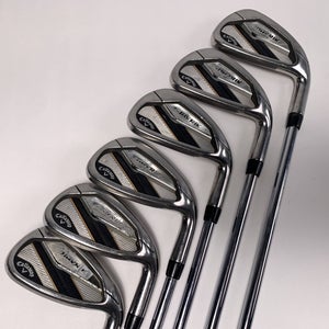 Callaway Mavrik Iron Set 5-PW KBS Elevate VSS 80g Regular Steel Mens RH