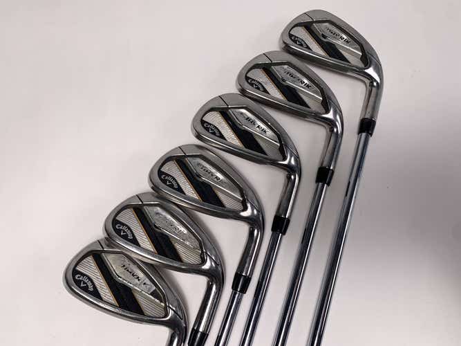 Callaway Mavrik Iron Set 5-PW KBS Elevate VSS 80g Regular Steel Mens RH