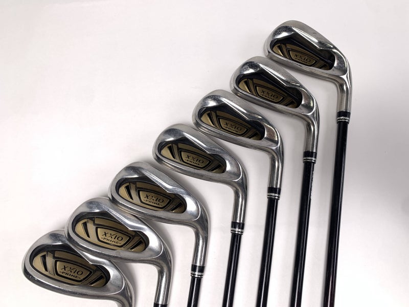 XXIO Prime 10 Iron Set 6-PW+GW+SW SP-1000 Flex 3311 45g Regular Graphite Mens RH