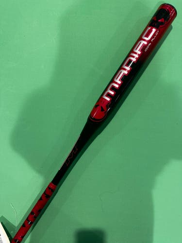 Red 2018 Miken Maniac Alloy Bat (-7) Alloy 27 oz 34" (Used)