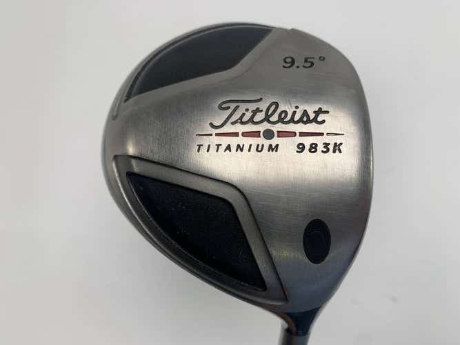 Titleist 983 K Driver 9.5* Aldila NV Green 85g Extra Stiff Graphite Mens RH