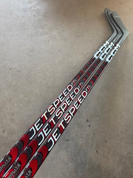 3 PACK 90 Flex P28M Senior CCM JetSpeed FT5 Pro Left Hand Hockey Stick P28M Pro Stock (New) NHL