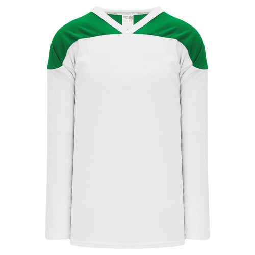 White/Kelly Blue AK Hockey Practice Jersey Jersey