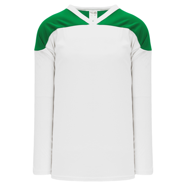 White/Kelly Blue AK Hockey Practice Jersey Jersey