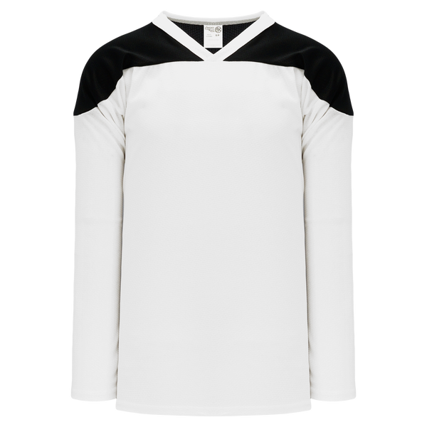 White/Black AK Hockey Practice Jersey Jersey
