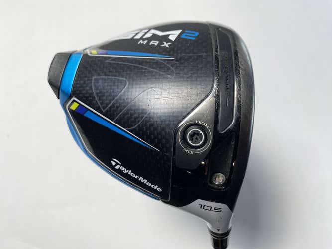TaylorMade SIM2 MAX Driver 10.5* Tensei Blue Raw AV Series 60g Stiff RH Midsize