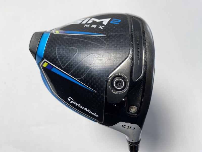 TaylorMade SIM2 MAX Driver 10.5* Tensei Blue Raw AV Series 60g Stiff RH Midsize