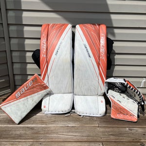 34"  Bauer Supreme S190 Regular Goalie Full Set  (Used)