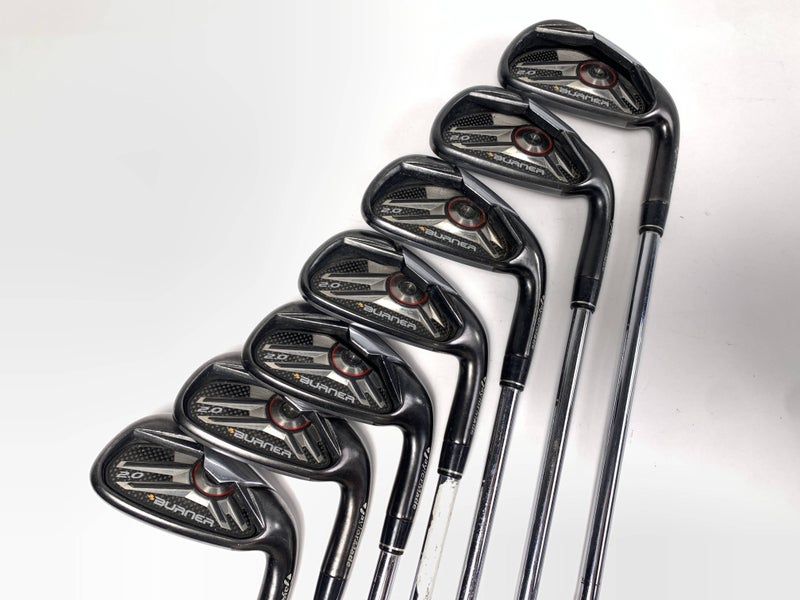 TaylorMade Burner 2.0 Iron Set 4-PW True Temper Dynamic Gold S300 Stiff RH
