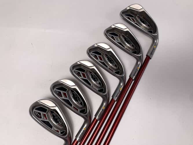 Ping G15 Iron Set 7-PW+GW+SW Yellow Dot 1.5* Up TFC 149 Soft Regular Senior RH