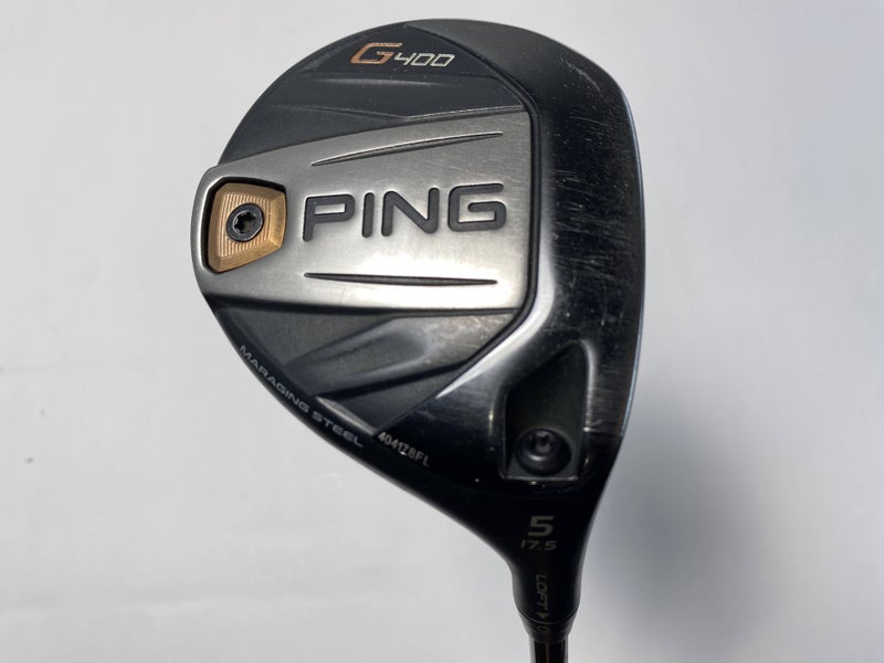 Ping G400 5 Fairway Wood 17.5* Alta CB Soft Regular 65g Senior Graphite Mens RH
