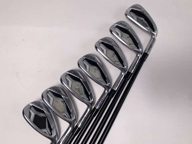 Ping G430 Iron Set 7-PW+AW+GW+SW Red Dot 1* Flat Alta CB Soft Regular Senior RH