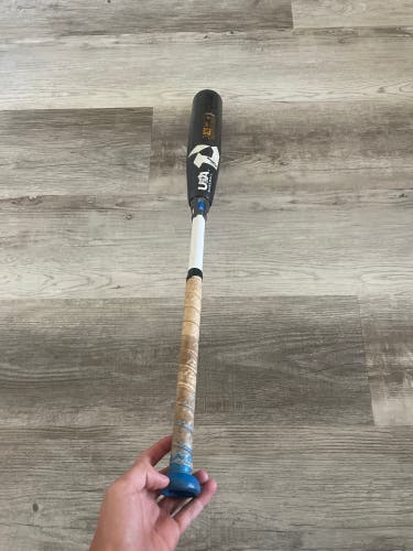 2022 DeMarini CF Zen Composite USABat Certified Bat (-10)  20 oz 30" (Used)