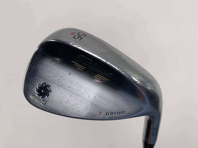Titleist Vokey SM5 Tour Chrome Sand Wedge SW 56* 14 F-Grind Wedge Mens RH