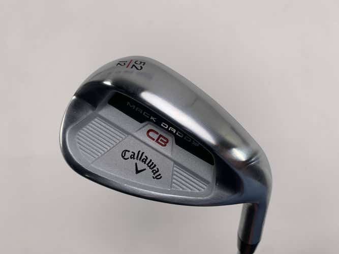 Callaway Mack Daddy CB Gap Wedge GW 52* KBS Hi-Rev G 105g Wedge Steel Mens RH