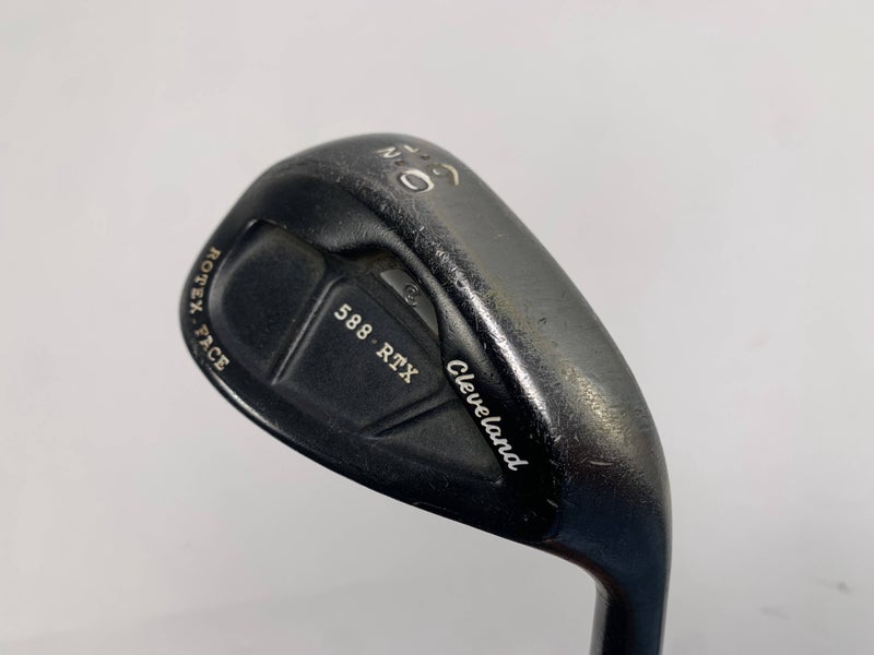 Cleveland 588 RTX CB Black Pearl Lob Wedge LW 60* 12 TT DG Wedge Steel Mens RH